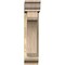 Ekena Millwork Legacy Traditional Rough Sawn Bracket w/ Offset Brace, Douglas Fir, 6"W x 18"D x 26"H BKT0604X18X26LEC01RDF - alternate 3